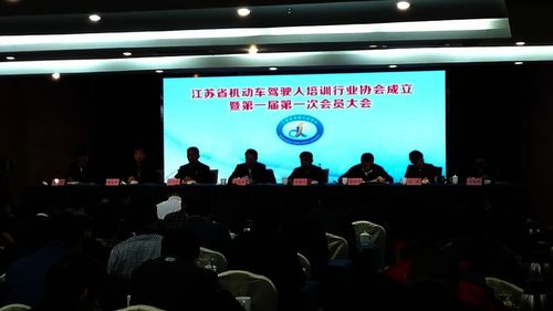 江苏省机动车驾驶人培训行业协会成立