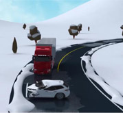 冰雪道路会车操作不当致碰撞事故（安塞县“12•18”较大道路交通事故）
