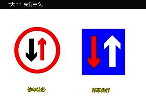 交通标志中的“双胞胎” 11